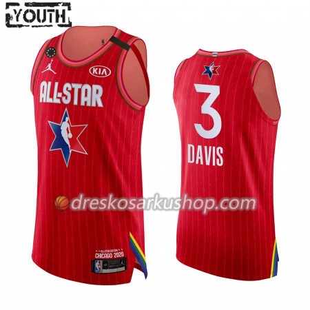 Dječji NBA Dres Los Angeles Lakers Anthony Davis 3 2020 All-Star Jordan Brand Kobe Forever Crvena Swingman